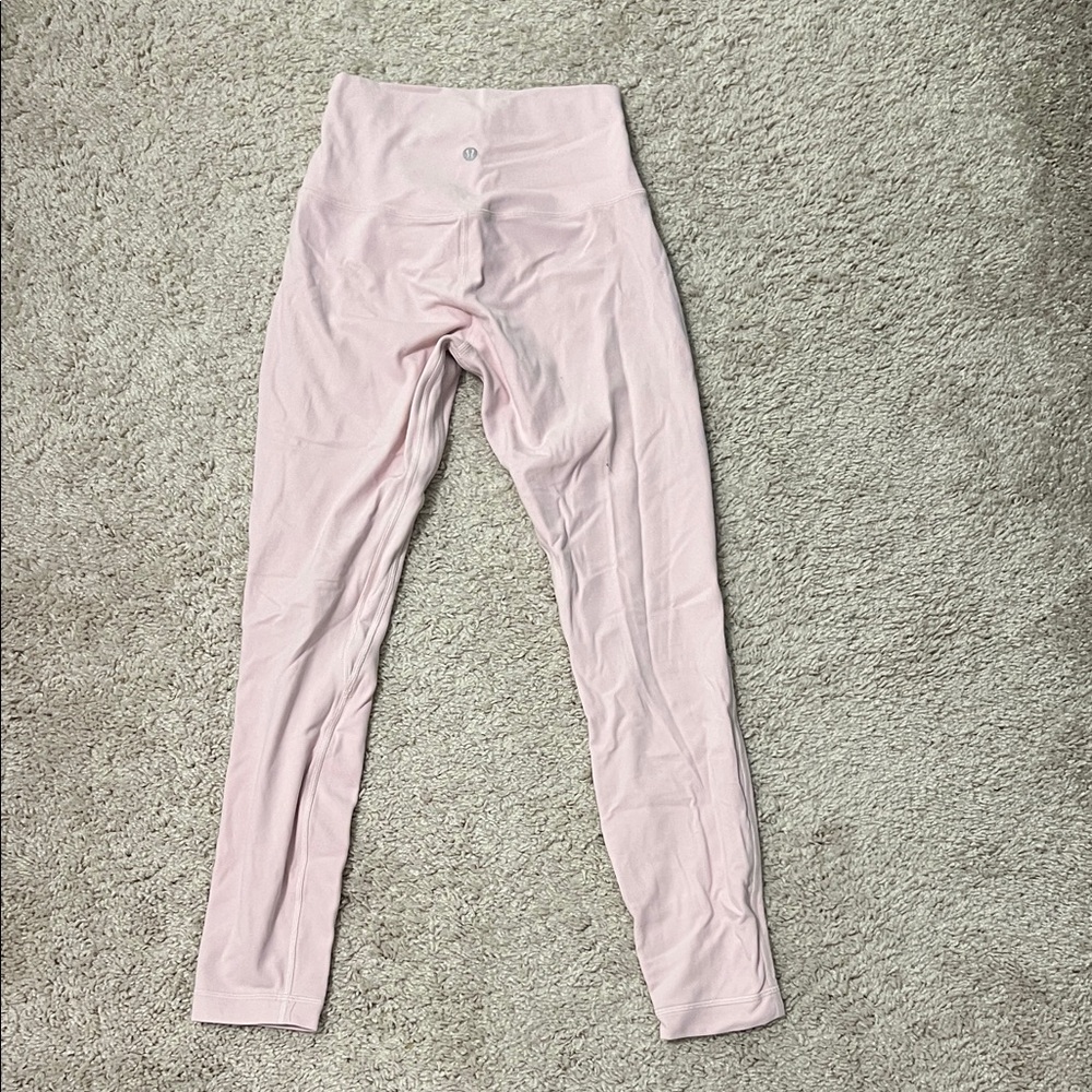 Lululemon Light Pink Align High-Waisted Leggings